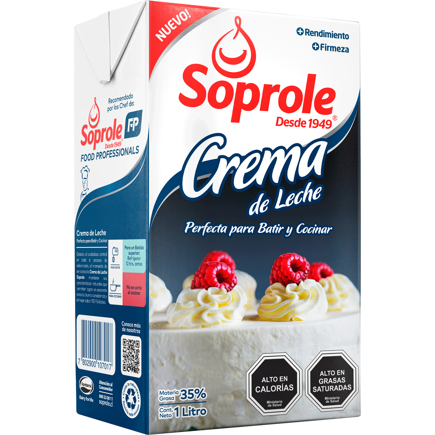 CREMA PARA BATIR SOPROLE 1LT