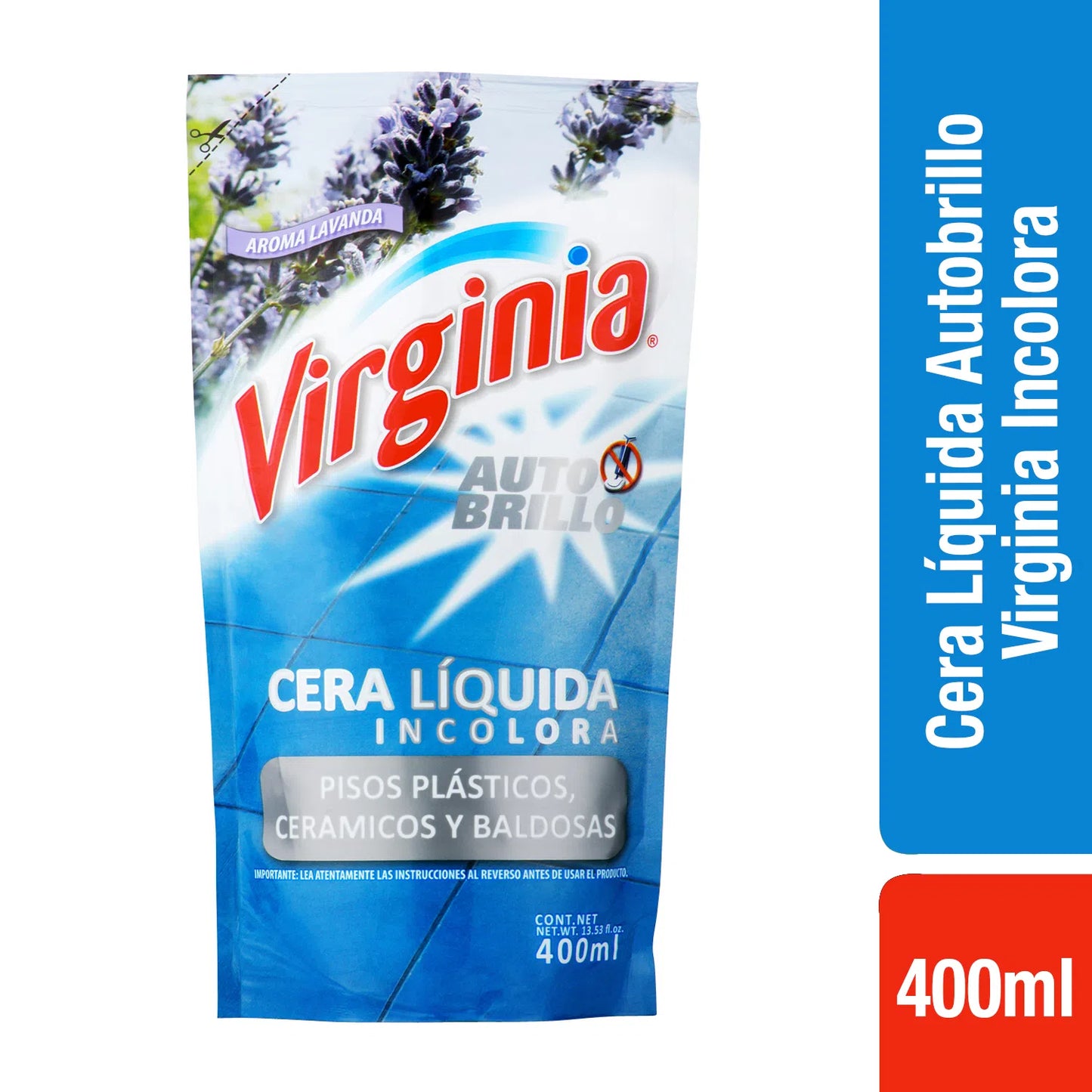 CERA LIQUIDA VIRGINIA BLANCA 400 ML