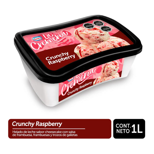 Cremeria Crunchy Raspberry 1Lt