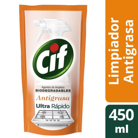 CIF RECARGA ANTIGRASA 450 ML