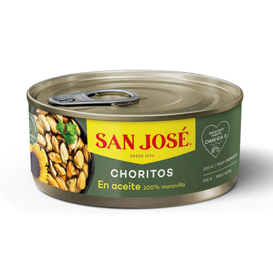 CHORITOS SAN JOSE ACEITE 190 G