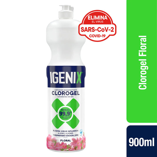 Cloro Gel Floral Igenix 900ml