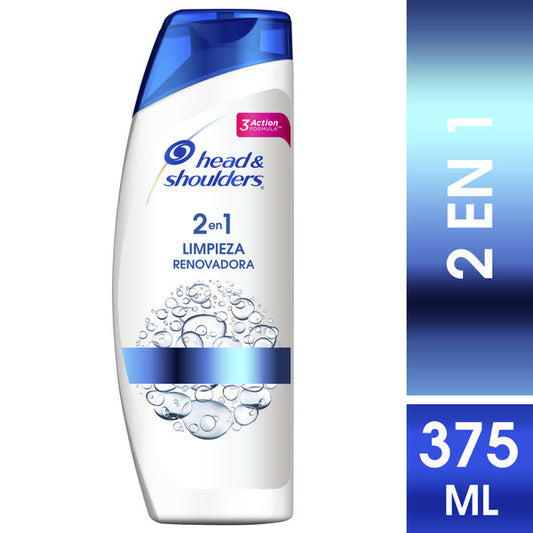 SHAMPOO HEAD Y SHOULDERS 2 X1 375 ML