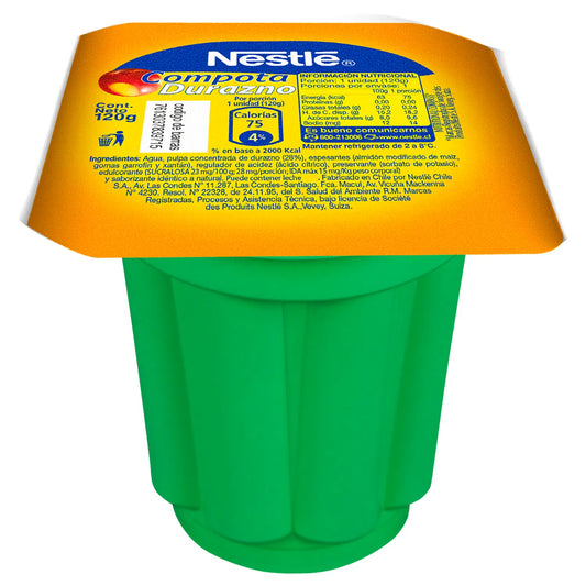 Compota Durazno Nestle 120g