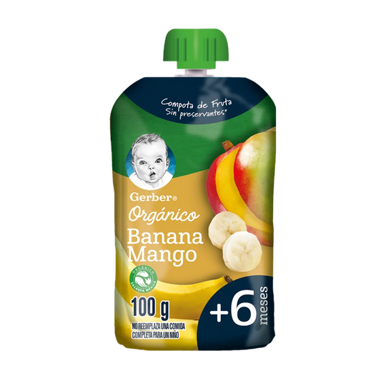 COMPOTA GERBER BANANA MANGO