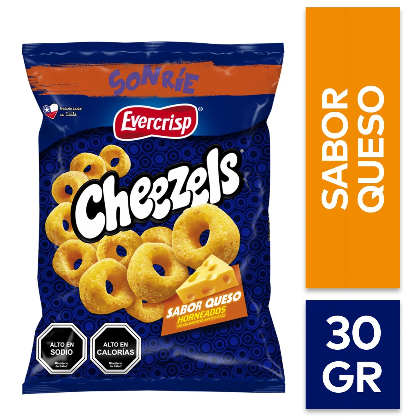 CHEEZELS EVERCRISP QUESO 30