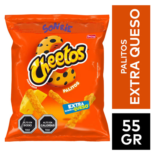 Cheetos Palitos Queso 55 G