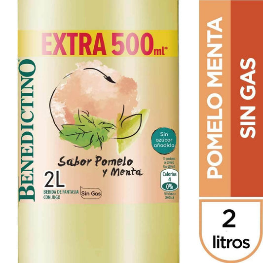 BENEDICTINO POMELO MENTA 2 LITROS