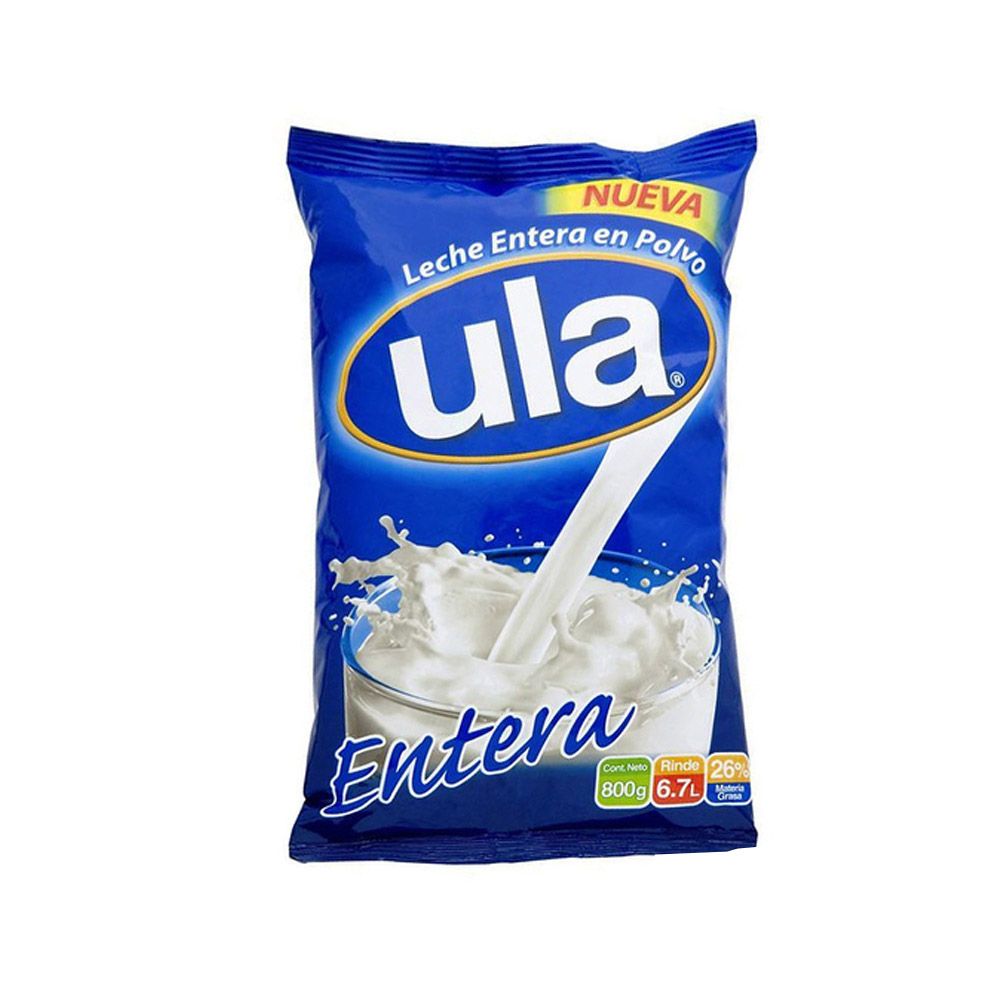 Leche Entera Polvo ULA 800 g