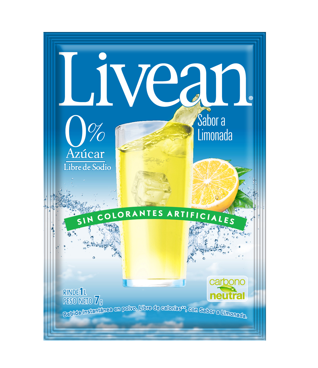 Jugo Livean Limonada 7g