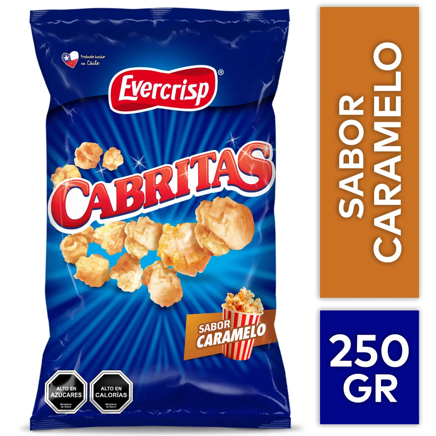 CABRITAS EVERCRISP CARAMELO 250 G