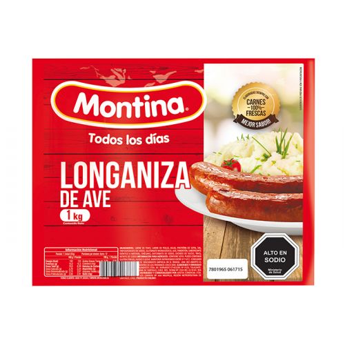 Longaniza Montina Ave 1Kg