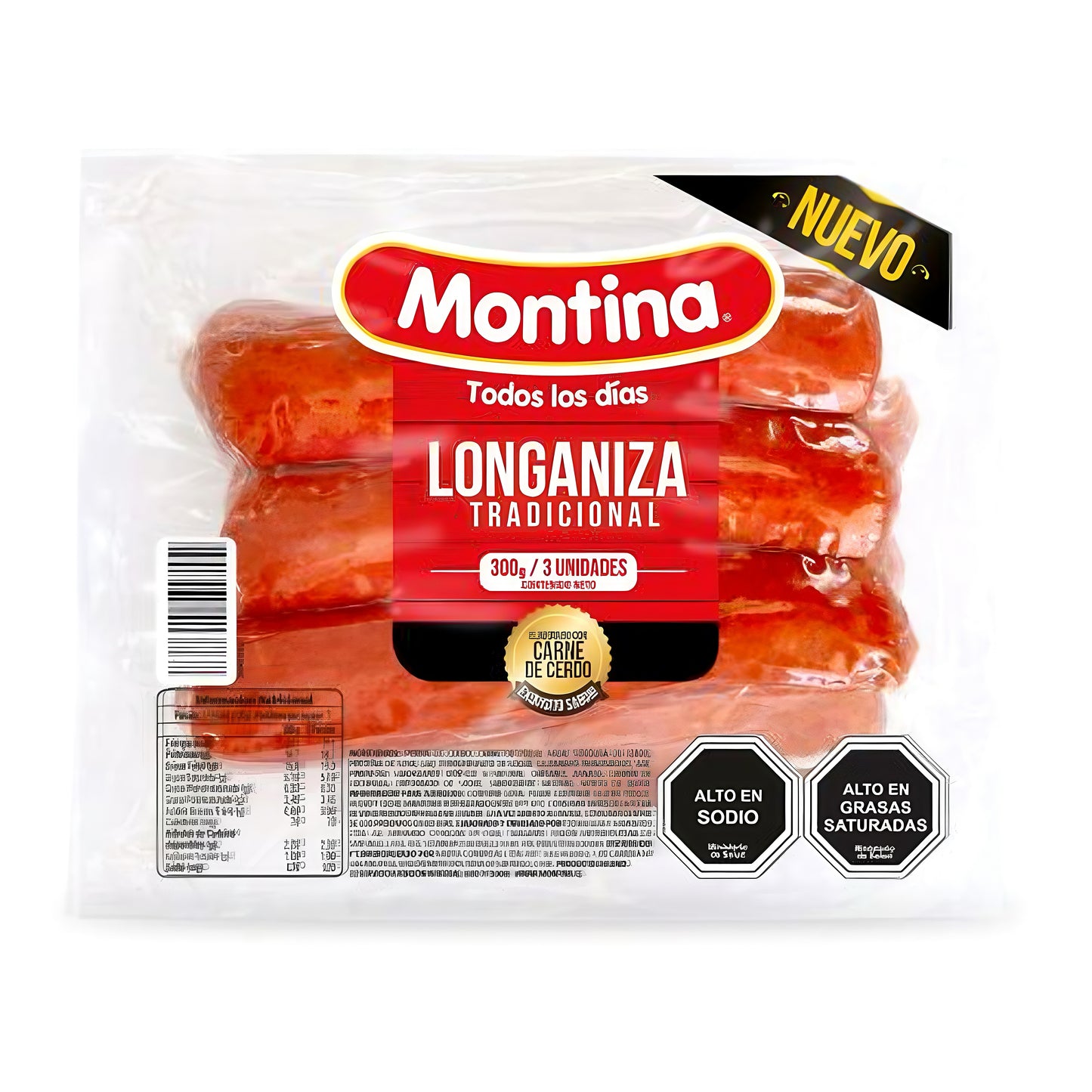 Longaniza Tradicional Montina 300g