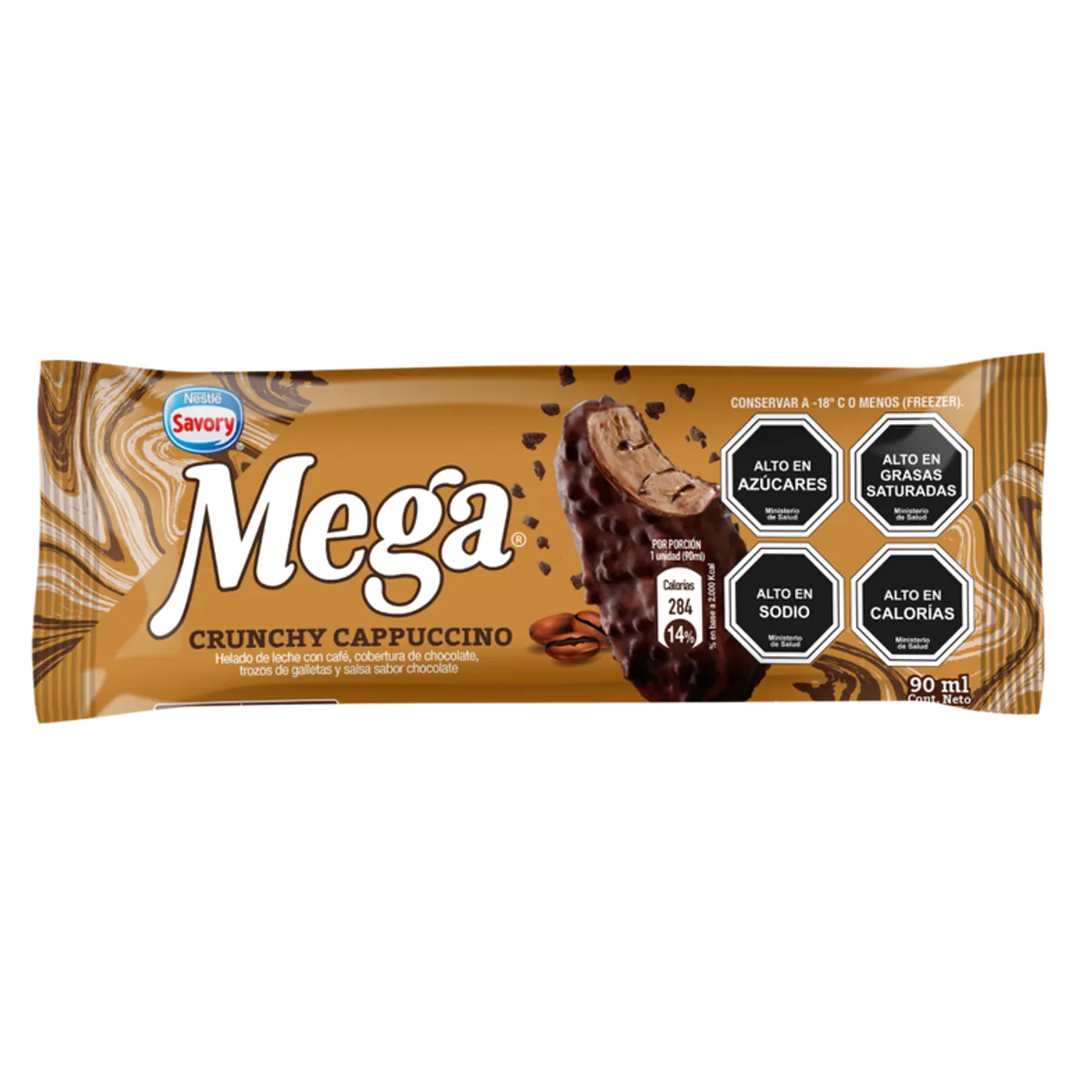 Helado Mega Cappuccino 90ml