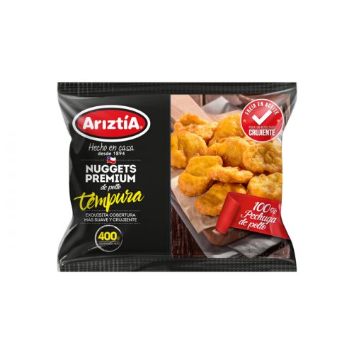 Nuggets Premium Tempura Ariztia 400g