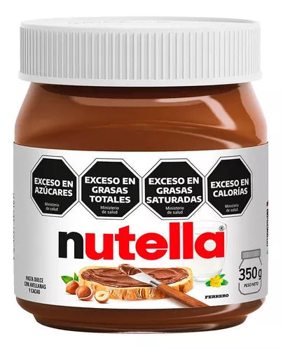 Crema De Avellanas Nutella 350g