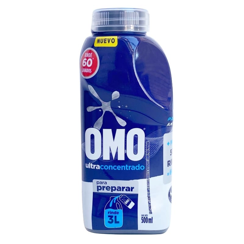 Detergente Liquido Omo Para Preparar 3L