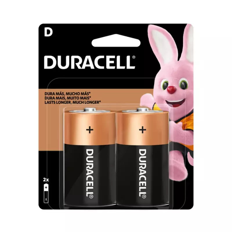 Pilas D 2 Duracell