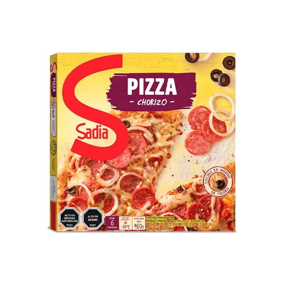 Pizza Chorizo Sadia 440 Gr