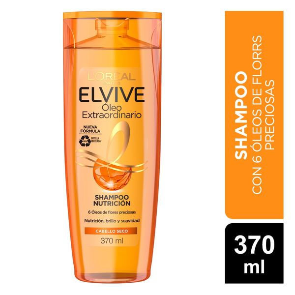 Shampoo Elvive Oleo Extraordinario Nutri. Universal 370 ml