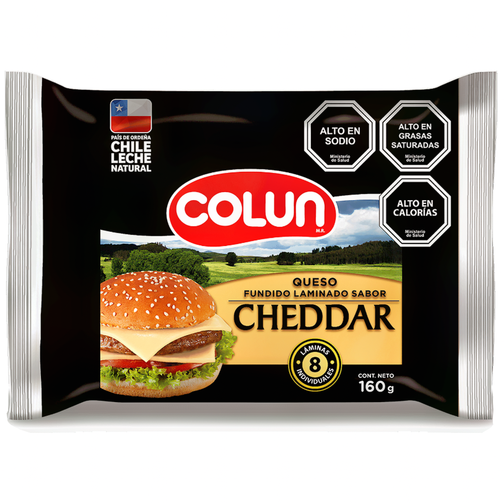 Queso Cheddar Colun 160 g