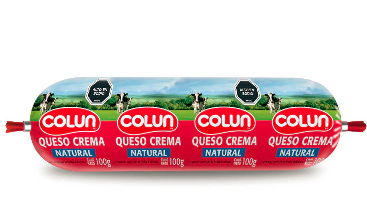 Queso Crema Natural Colun 100 Gr