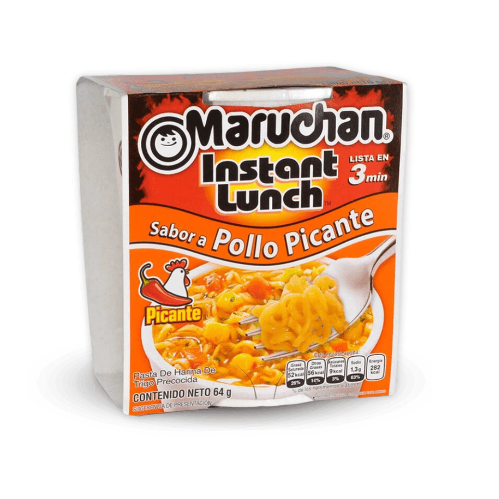 Sopa Instantanea de Fideos Maruchan Pollo Picante 64g