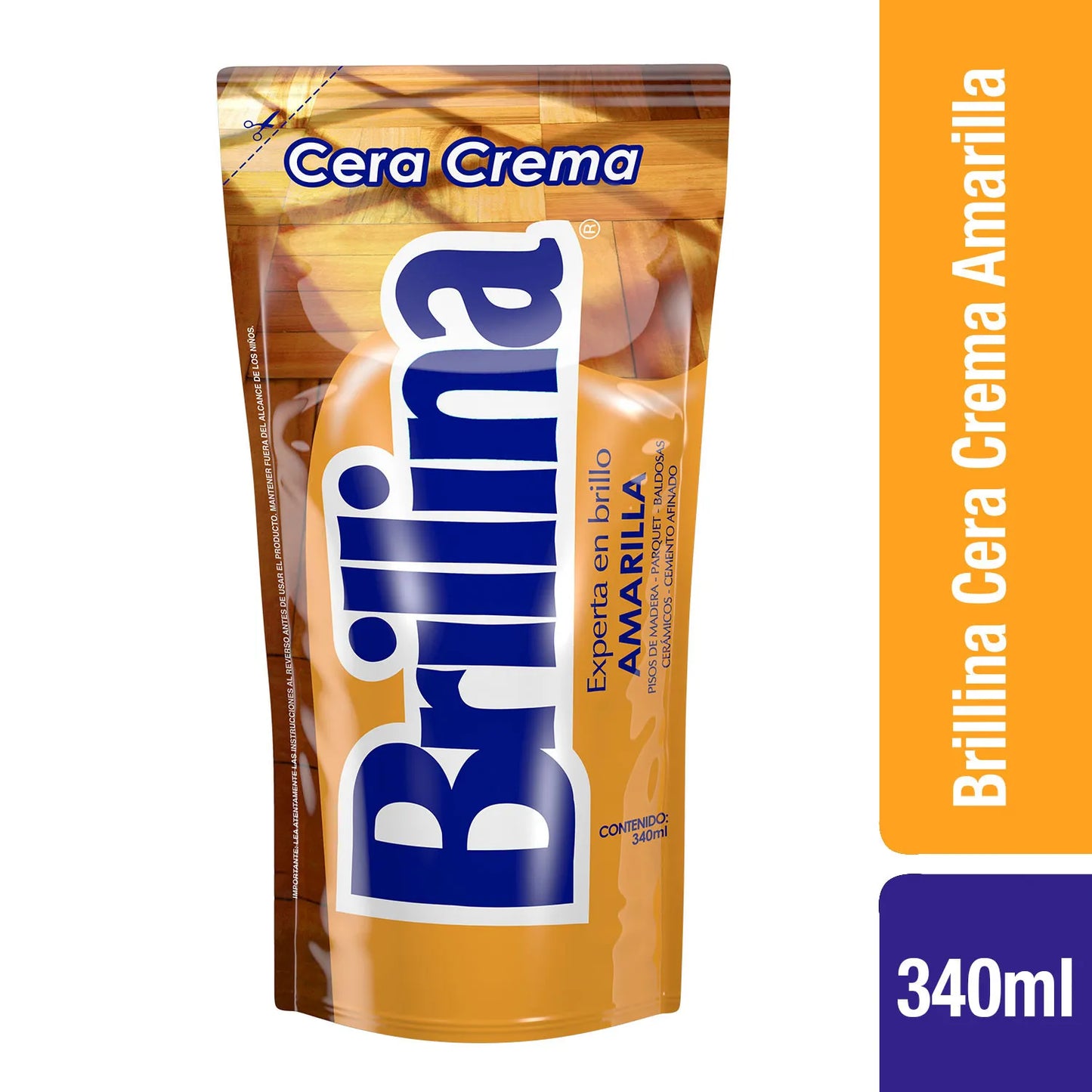 Cera Amarilla Brillina 340ml