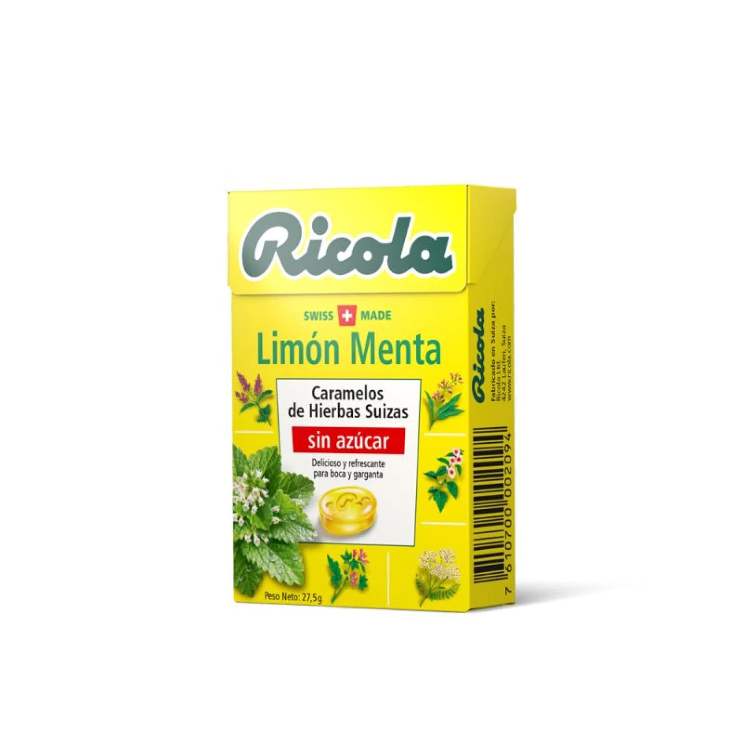 Mentas Limon Menta Ricola 27g