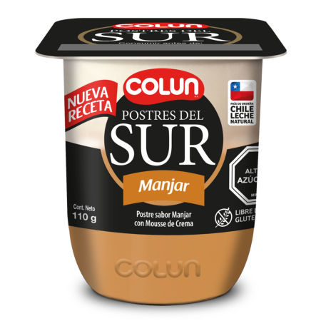 Postres Del Sur Manjar Colun 110g