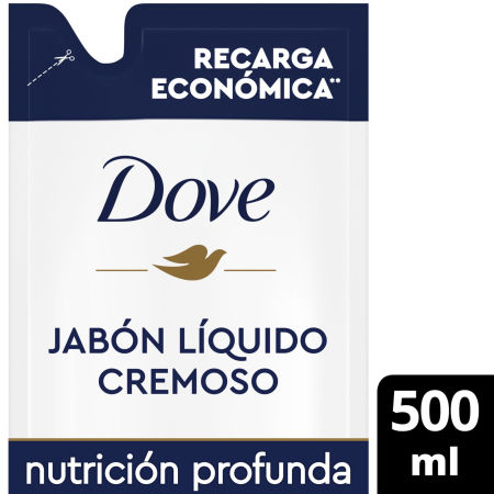 Jabón Líquido Dove Nutrición Profunda 500 ml