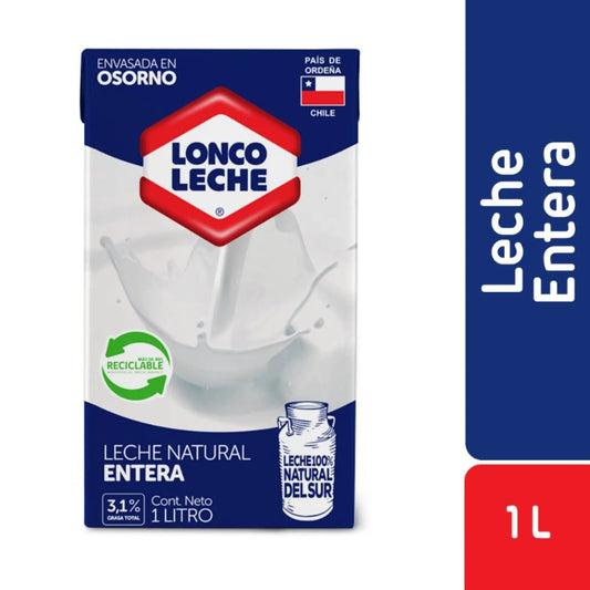 Leche Entera Lonco Leche 1L