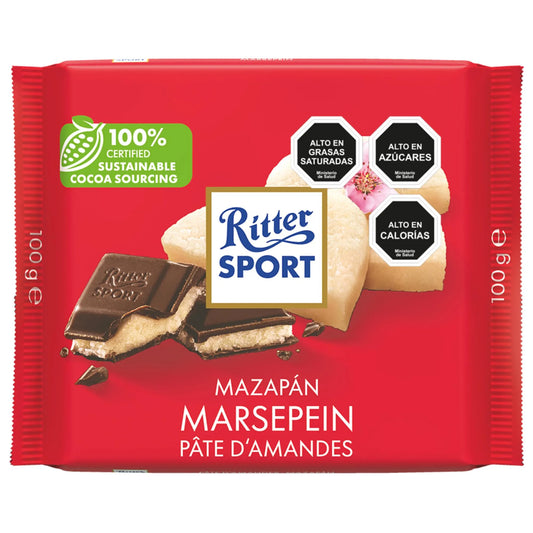 Chocolate Ritter Sport Mazapán 100G