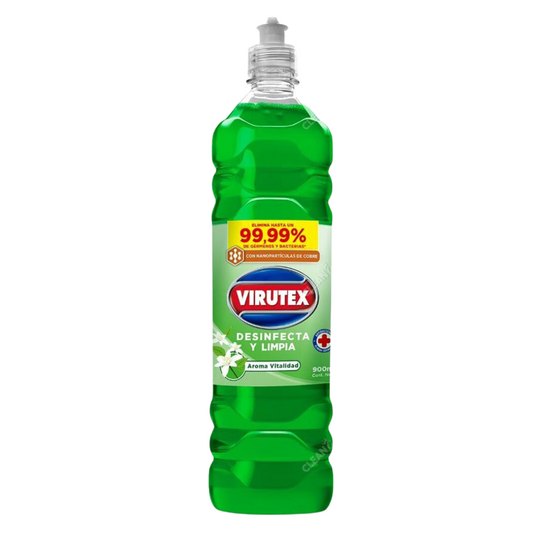 Limpiador De Pisos Desinfectante Vitalidad Virutex 900ml