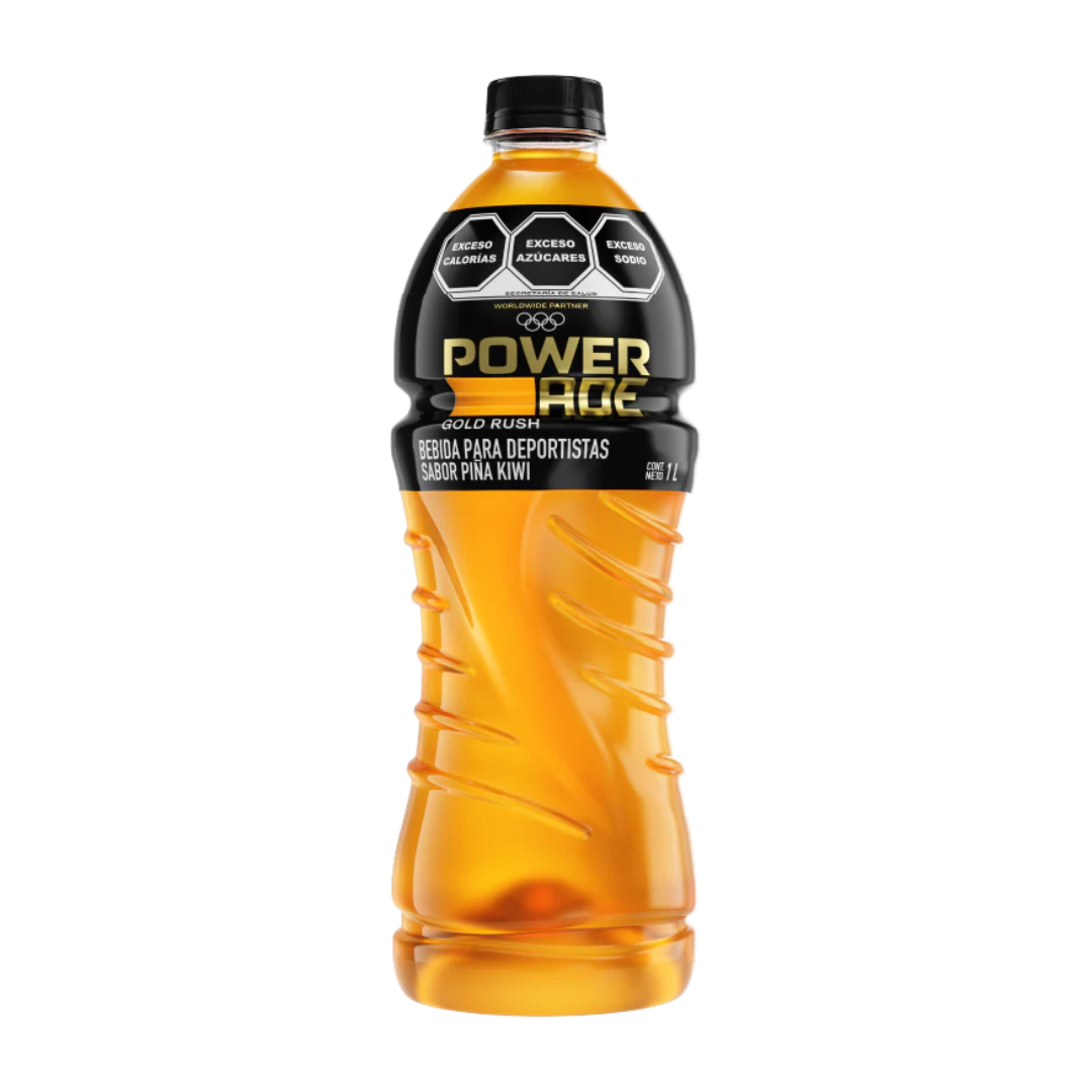 Bebida Isotonica Powerade Gold Rush 1L