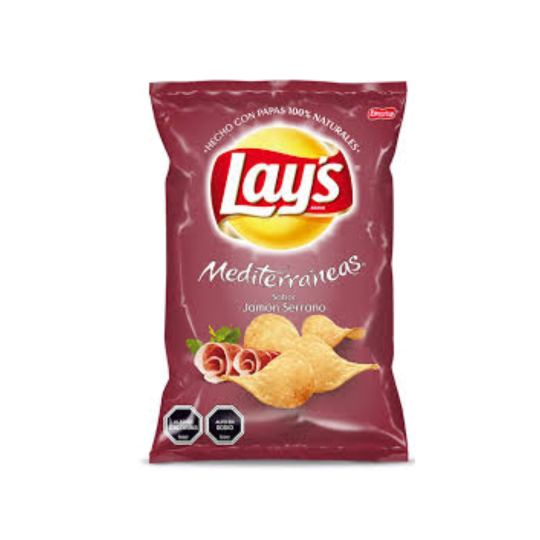 Papas Lays Jamon Serrano 34g